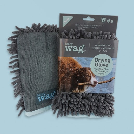 Henry wag microfibre glove towel hotsell