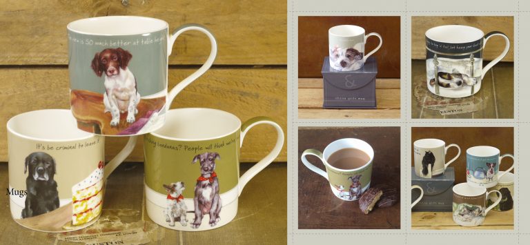 The Little Dog Laughed Bone China Mugs – Distinctive Pets