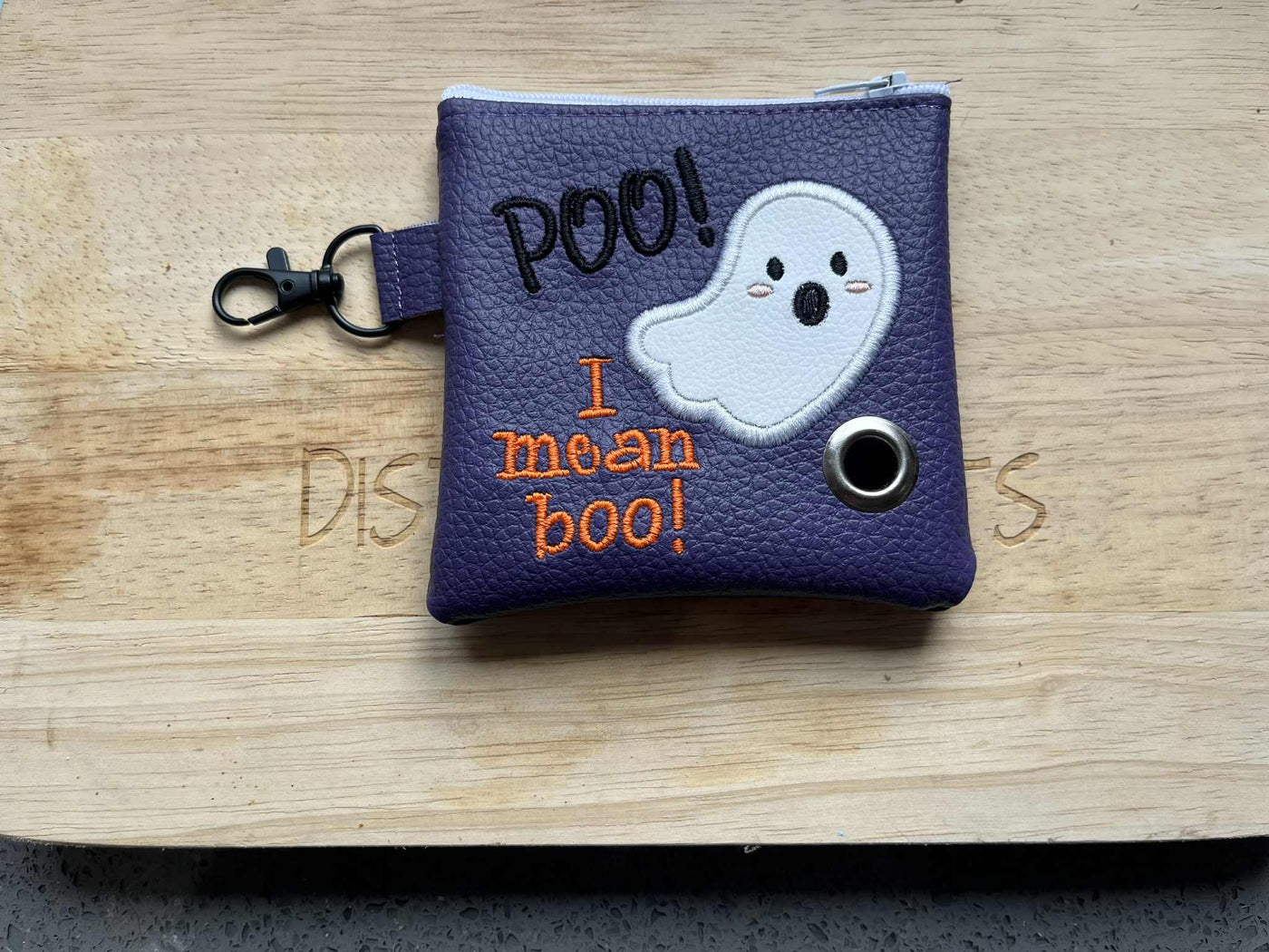 Embroidered Halloween Vinyl Bags