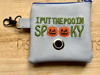 Embroidered Halloween Vinyl Bags