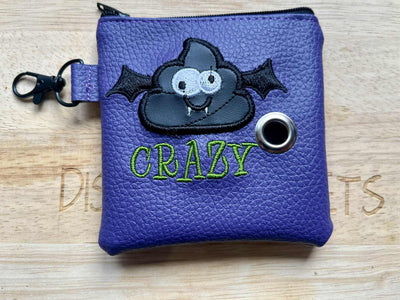 Embroidered Halloween Vinyl Bags
