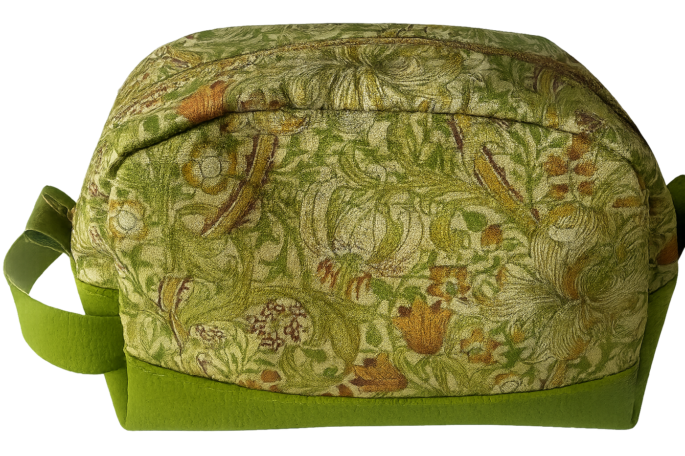 Arched Pouch Green with green base