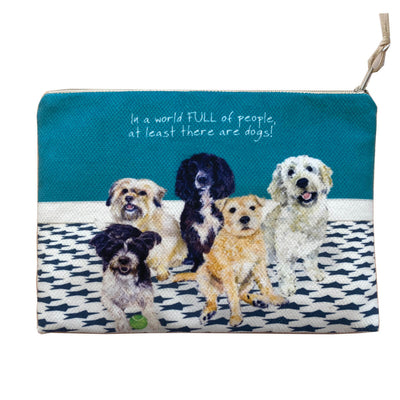 Little Dog Laughed Zip Purse