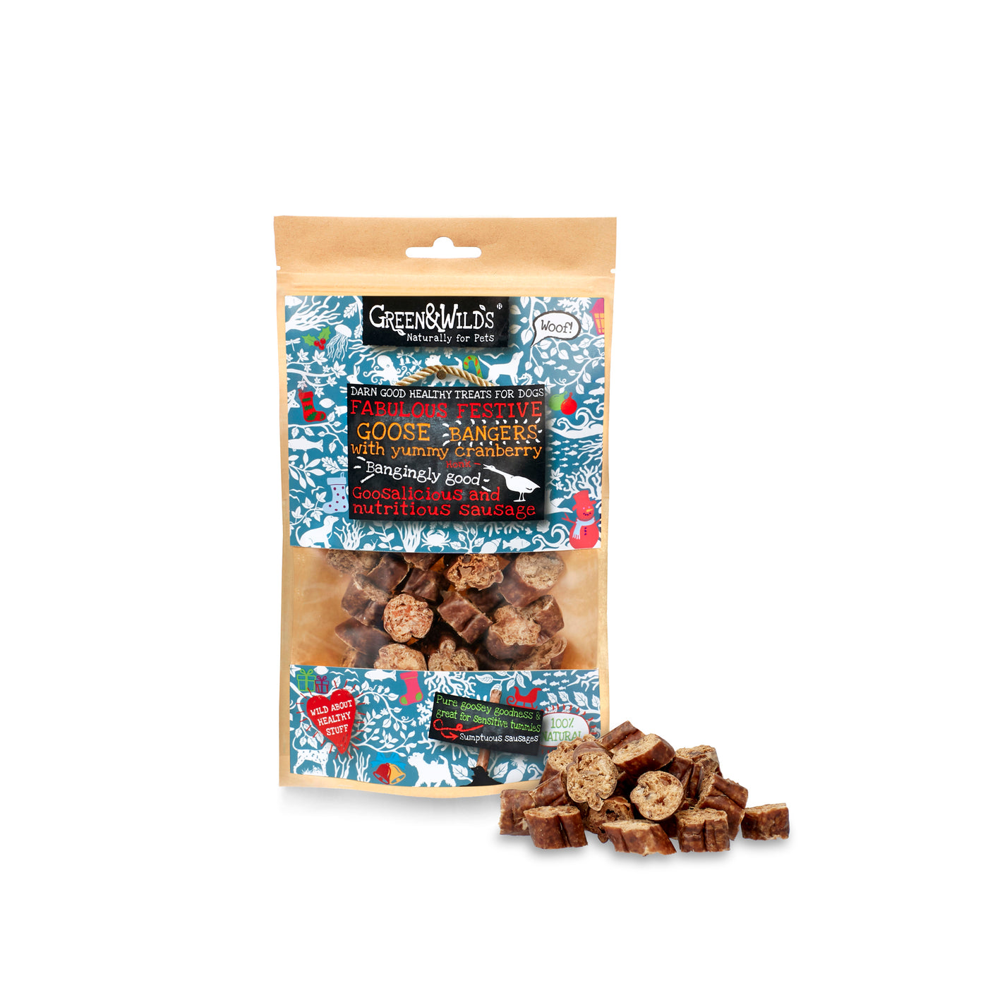 Green & Wilds Goose & Cranberry Bangers