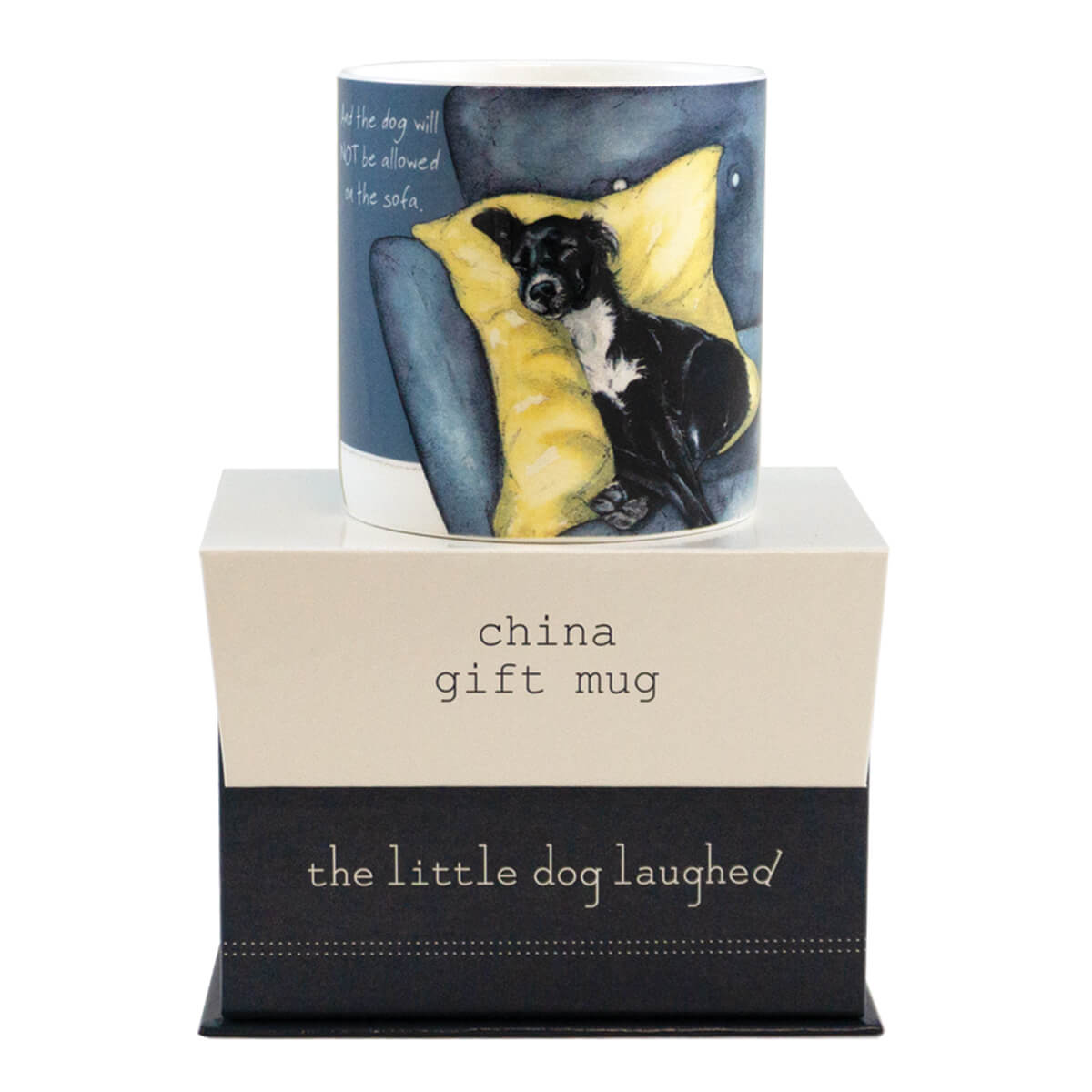 The Little Dog Laughed Bone China Mugs