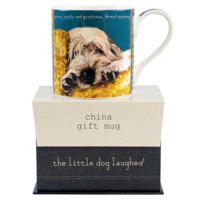 The Little Dog Laughed Bone China Mugs