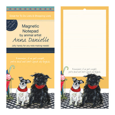 The Little Dog Laughed Magnetic Notepad