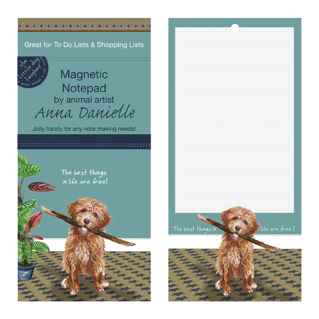 The Little Dog Laughed Magnetic Notepad