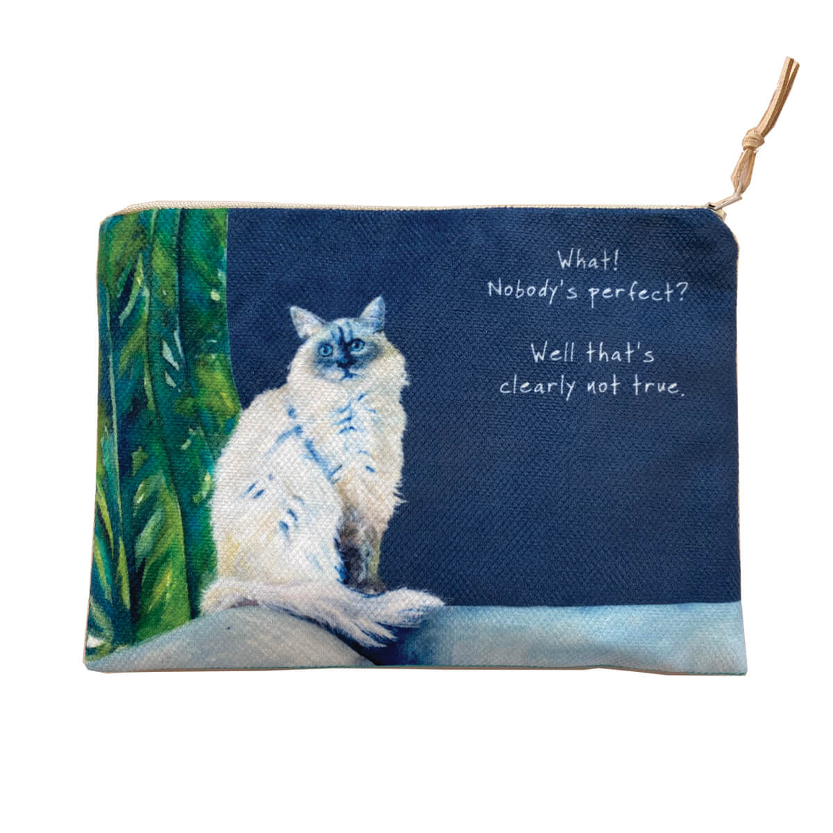 Little Dog Laughed Zip Purse