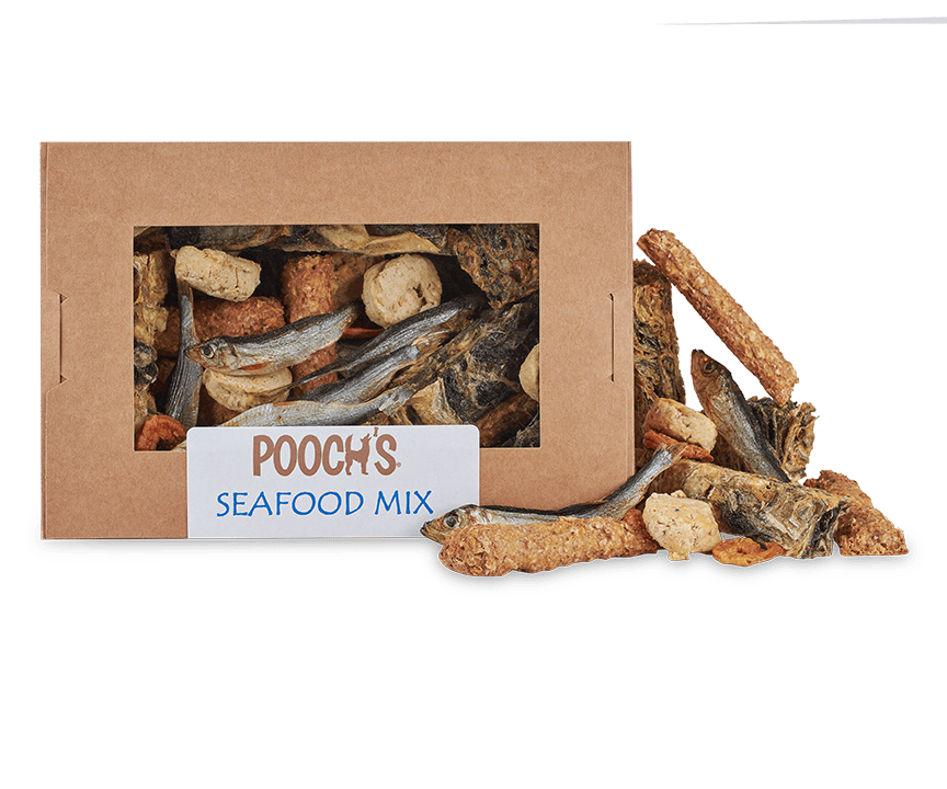 Pooch's Seafood Mix – Distinctive Pets