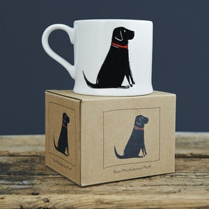 Sweet William Design Breeds Mug - single black labrador