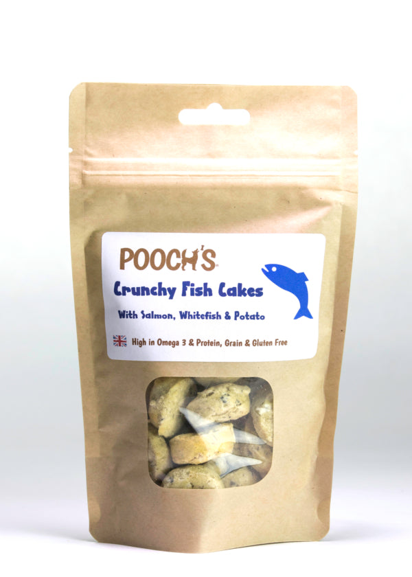 Pooch's Crunchy Fishcakes - Distinctive Pets