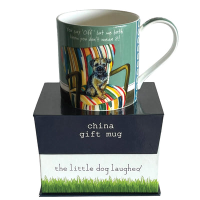 The Little Dog Laughed Bone China Mugs