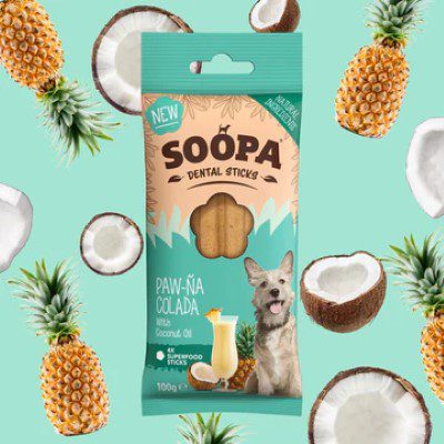 Soopa Dental Sticks Paw-Na Colada