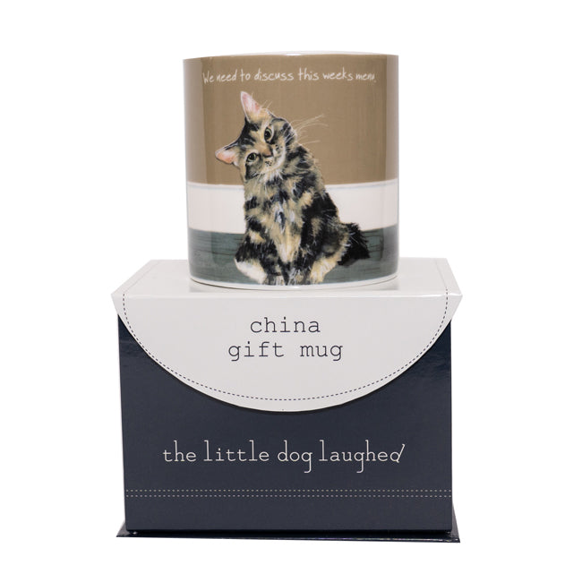 The Little Dog Laughed Bone China Mugs - Distinctive Pets