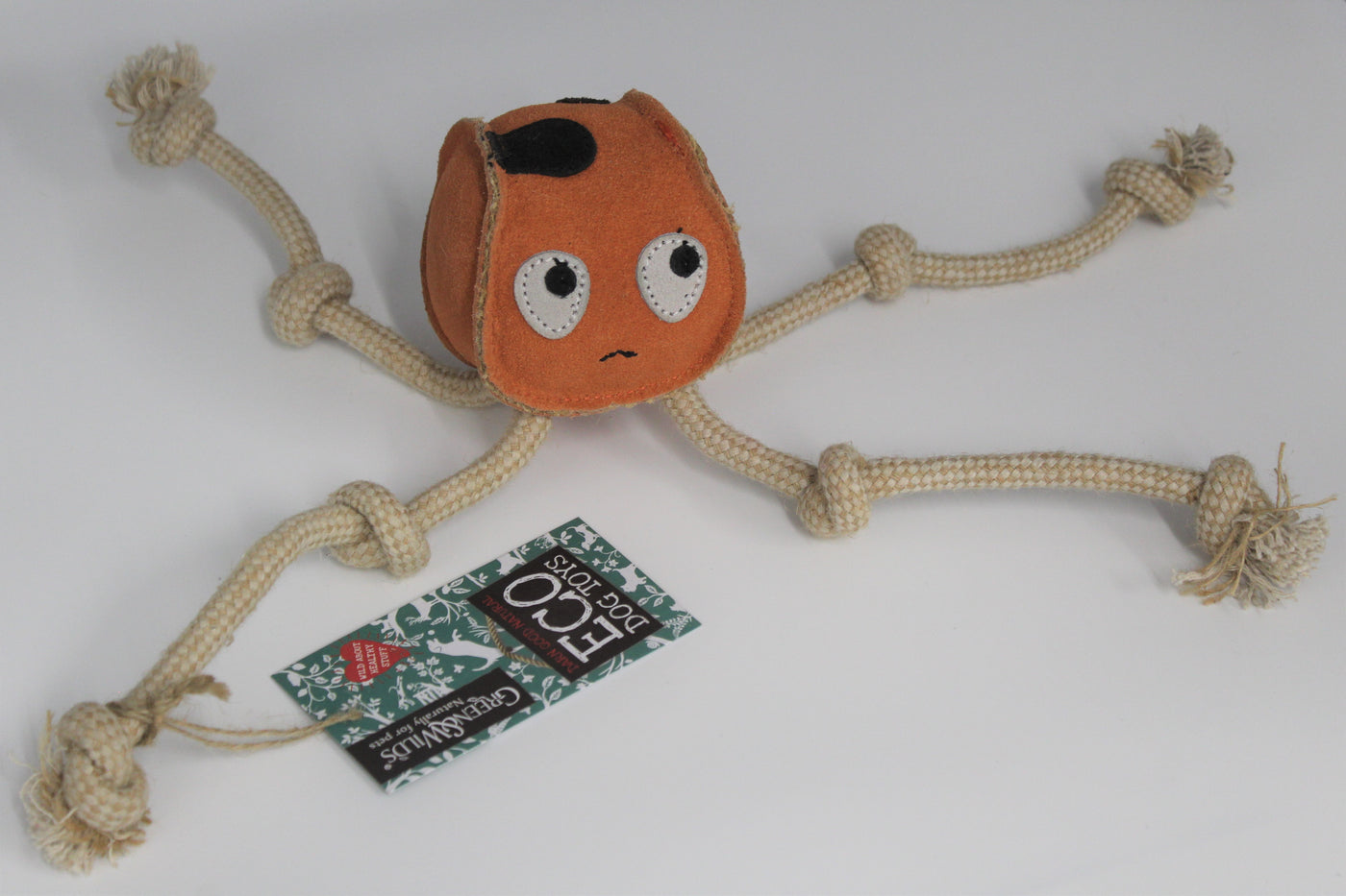 Green & Wilds Eco Toy Sid the Squid - Distinctive Pets