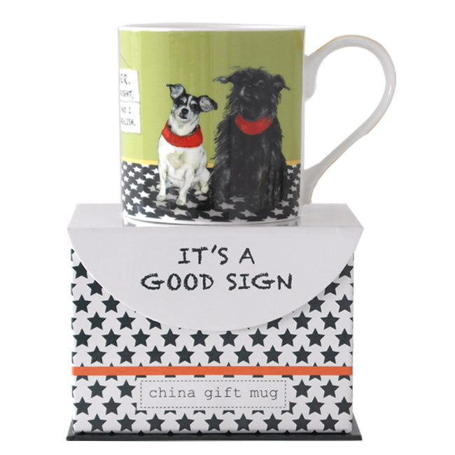 The Little Dog Laughed Bone China Mugs - Distinctive Pets