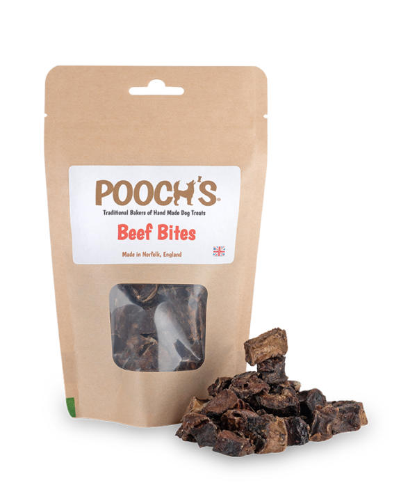 Pooch's Beef Bites (Grain/Gluten Free) - Distinctive Pets