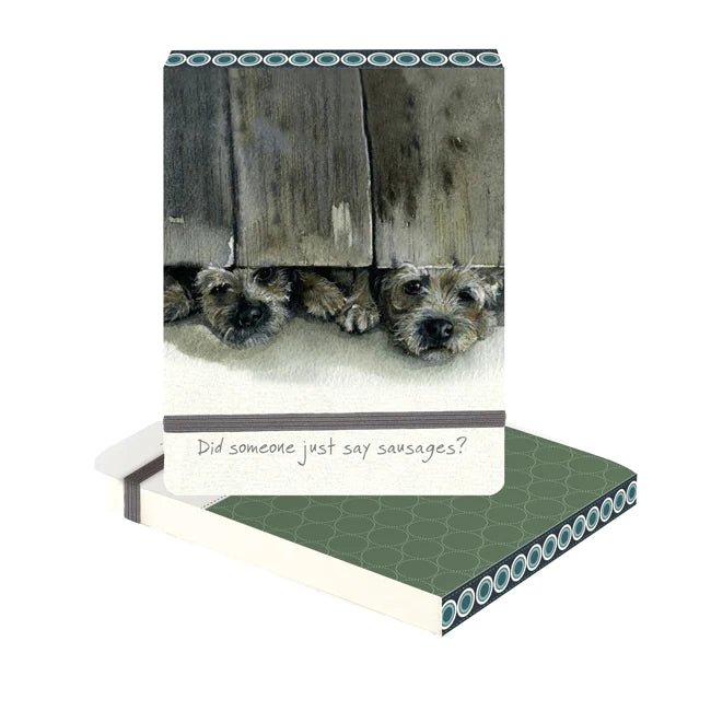 The Little Dog Laughed Notebook - Distinctive Pets