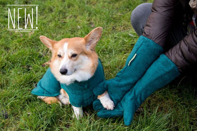Ruff & Tumble Drying Coat for Short Legged Breeds - Distinctive Pets