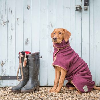 Ruff and Tumble Dog Drying Coat - Country Style - Distinctive Pets