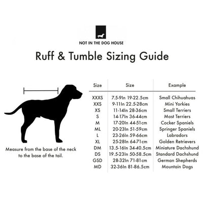 Ruff and Tumble Dog Drying Coat - Country Style - Distinctive Pets